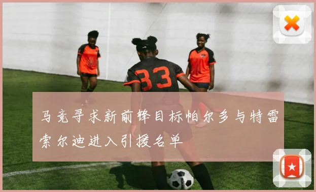 马竞寻求新前锋目标帕尔多与特雷索尔迪进入引援名单